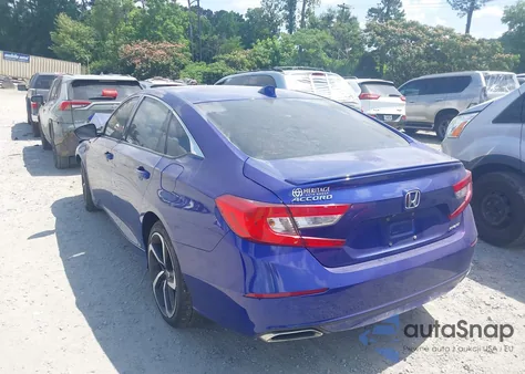 2019 Honda Accord Sport from USA, damaged, VIN 1HGCV1F32KA140233